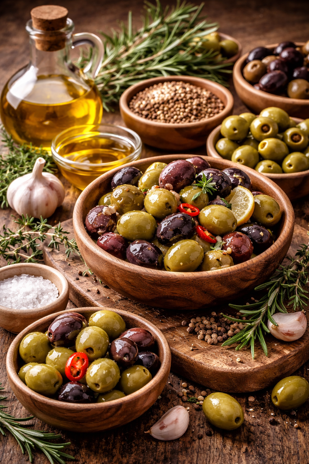 Aceitunas: tipos, cómo se preparan y su papel en la cocina