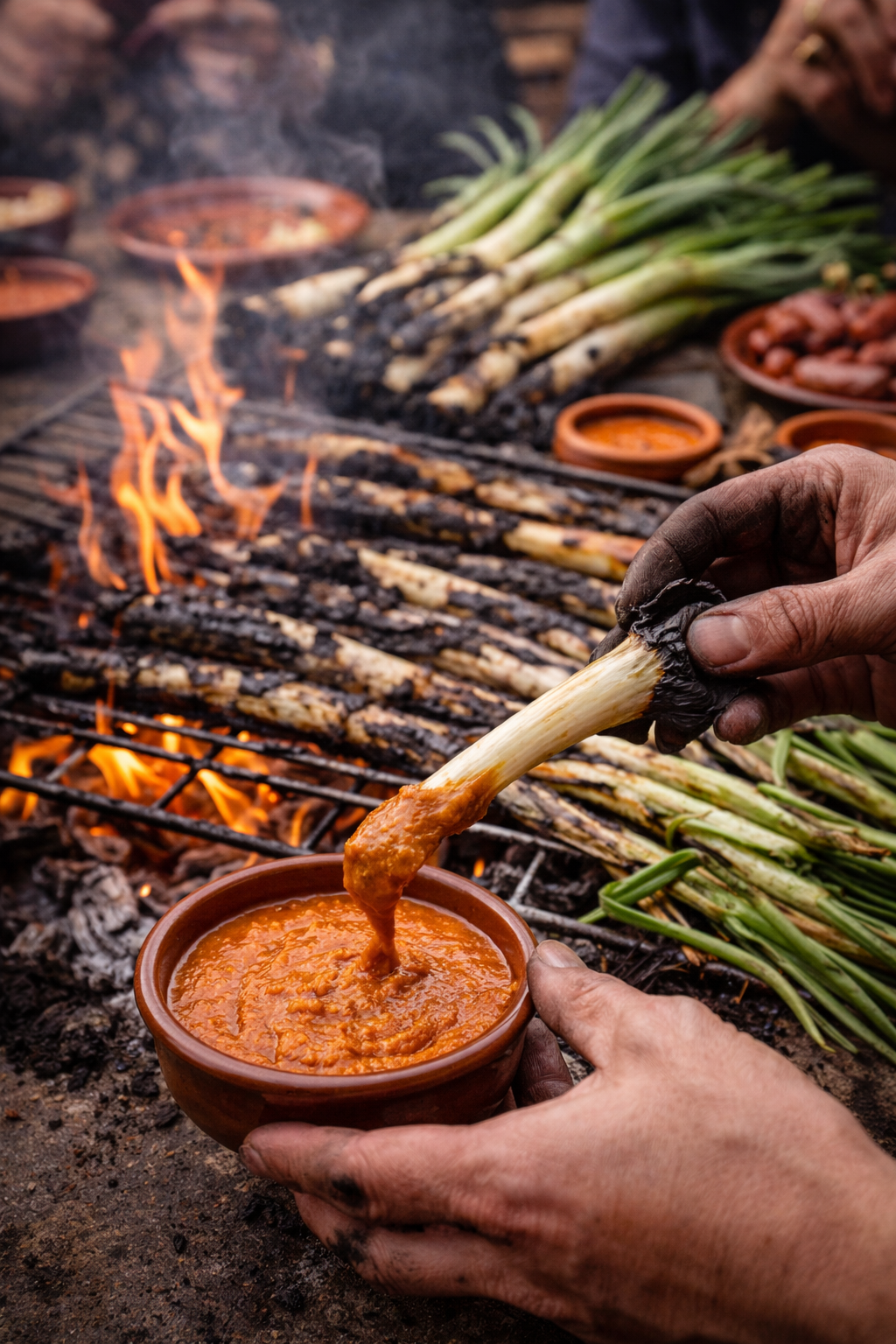 Calçots y la calçotada: tradición catalana, fuego y experiencia