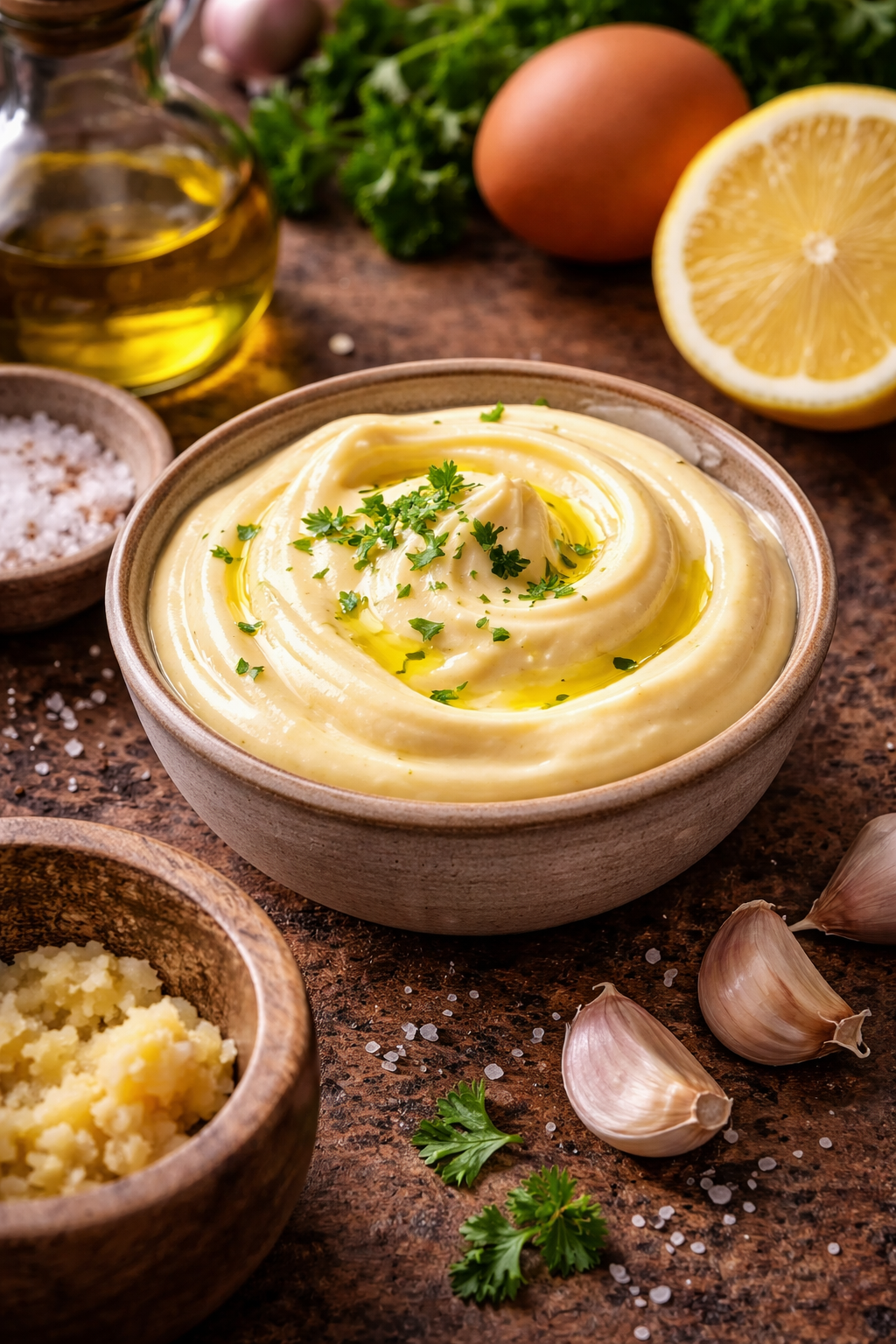 Cómo hacer alioli perfecto: el truco para que no se corte
