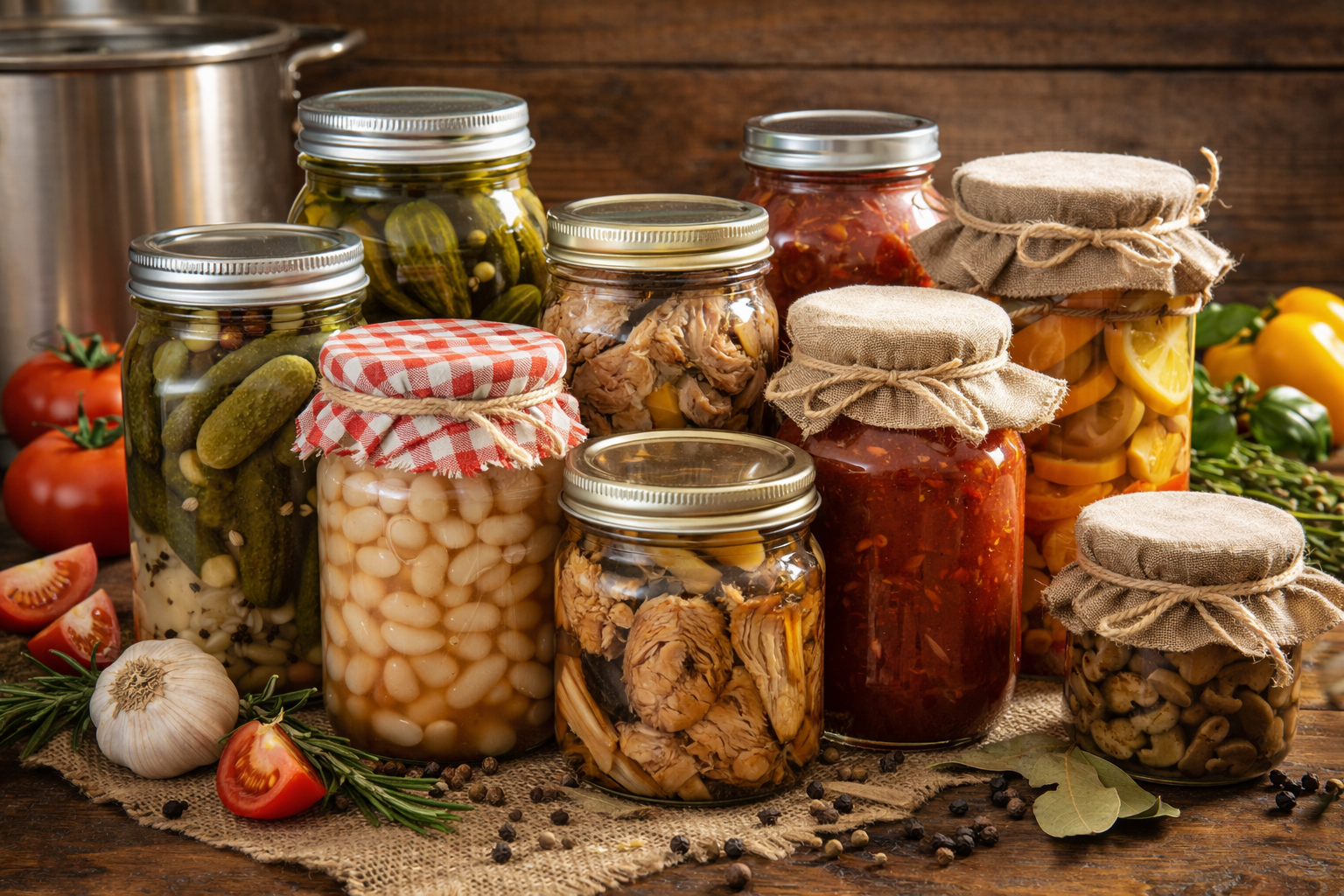 Cómo hacer conservas caseras: qué conservar y consejos clave