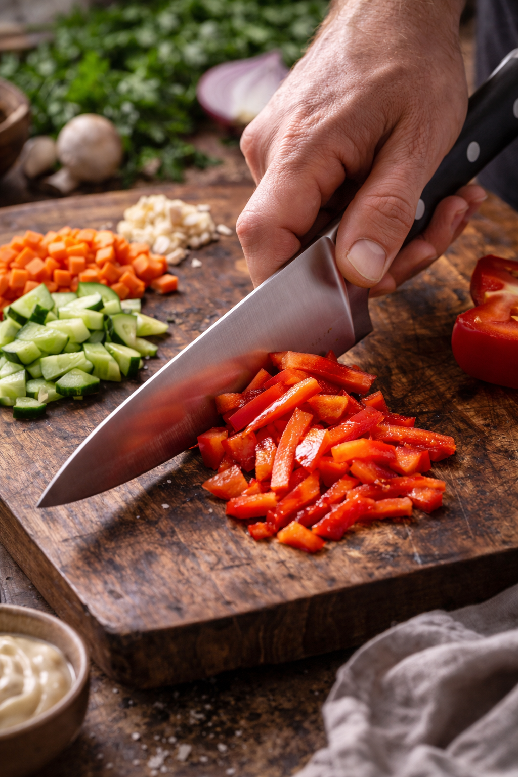 El cuchillo que necesitas en cocina: cómo elegir y usarlo bien