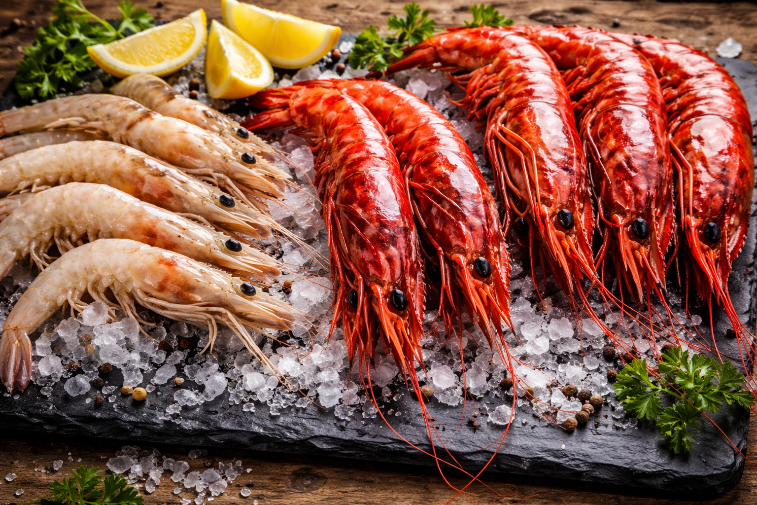 Gambas, gamba roja y carabineros: diferencias y cómo cocinarlos bien