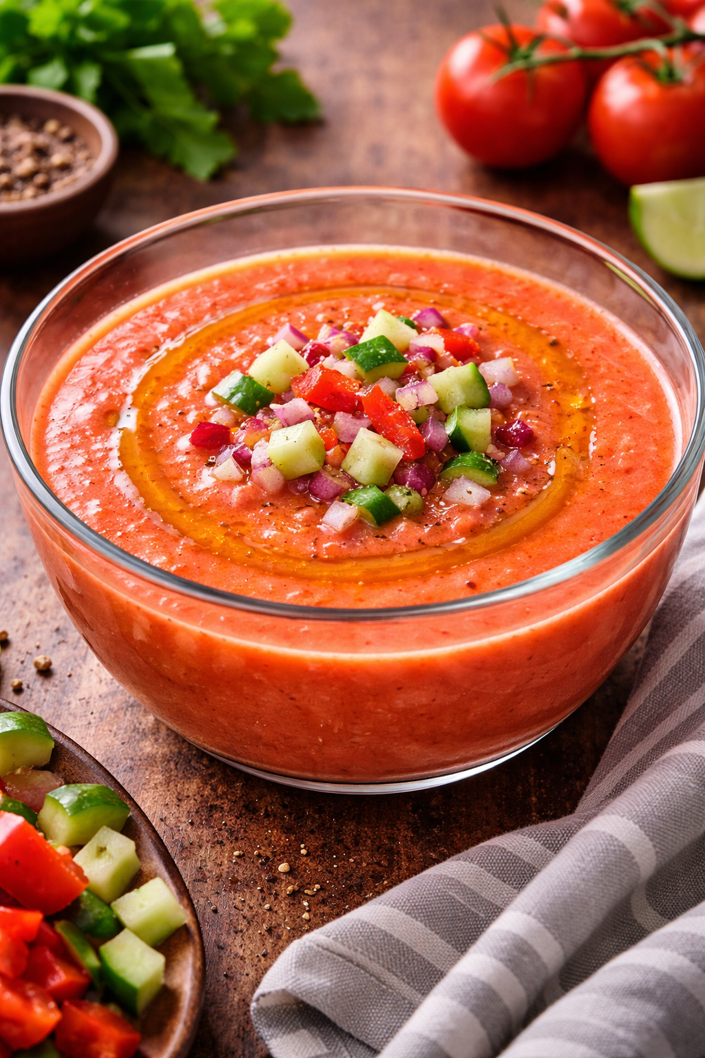 Gazpacho perfecto: el truco para que quede suave y con sabor