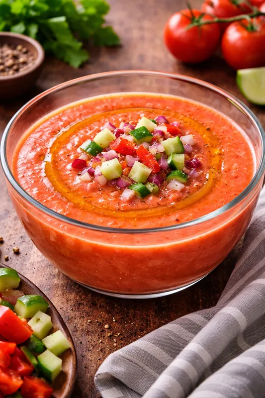 Gazpacho perfecto: el truco para que quede suave y con sabor