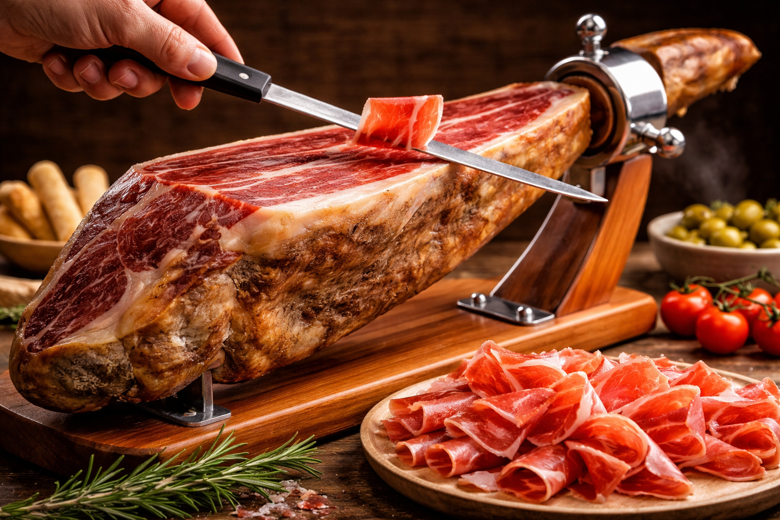 Jamón serrano, duroc e ibérico: diferencias, corte y cómo elegir bien