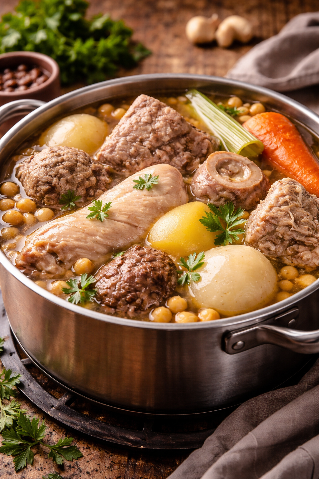 Puchero valenciano tradicional: cómo hacerlo paso a paso