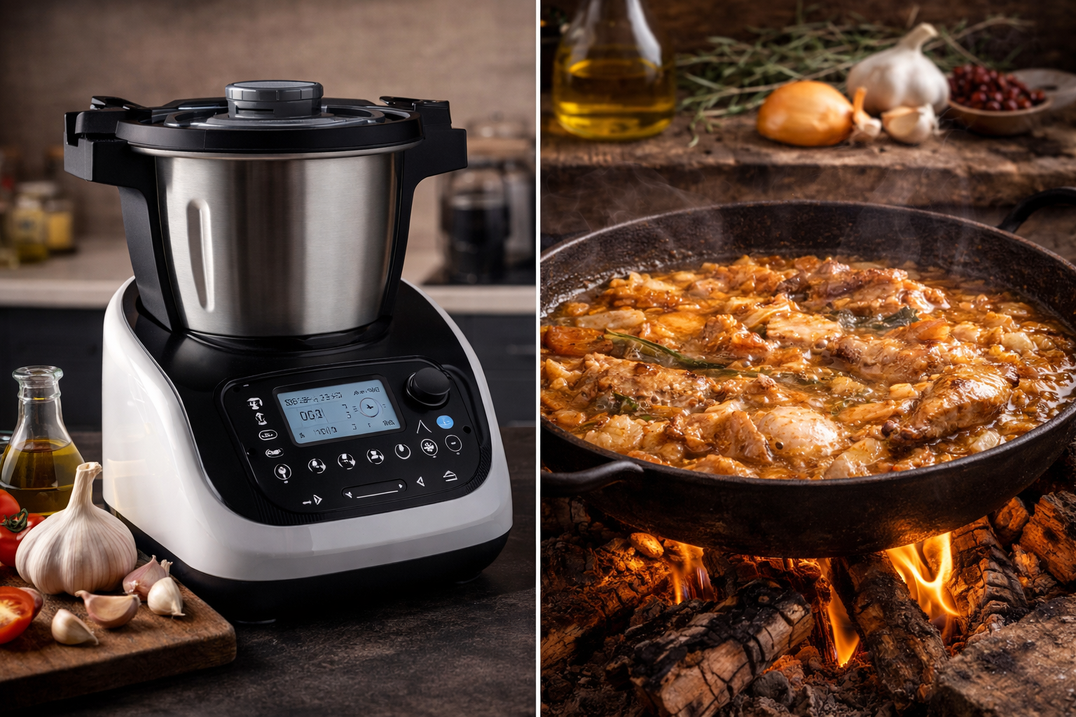 Robot de cocina vs cocina tradicional: ventajas, desventajas y qué elegir