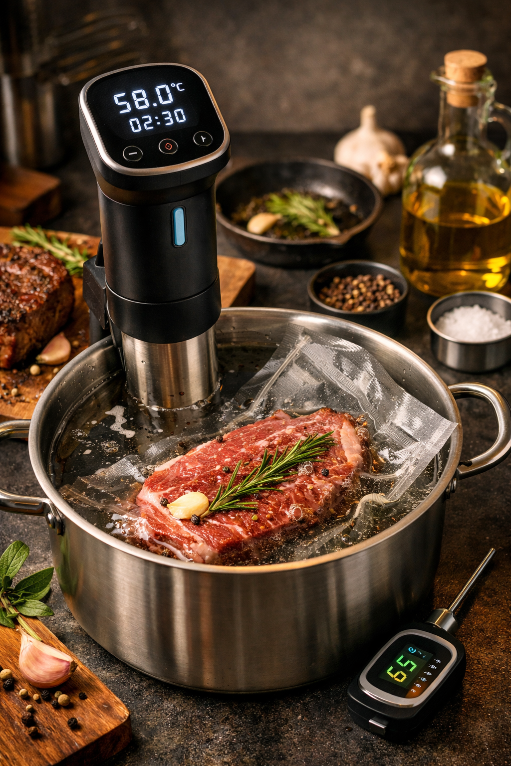 Sous vide y roner: cómo cocinar al vacío en casa