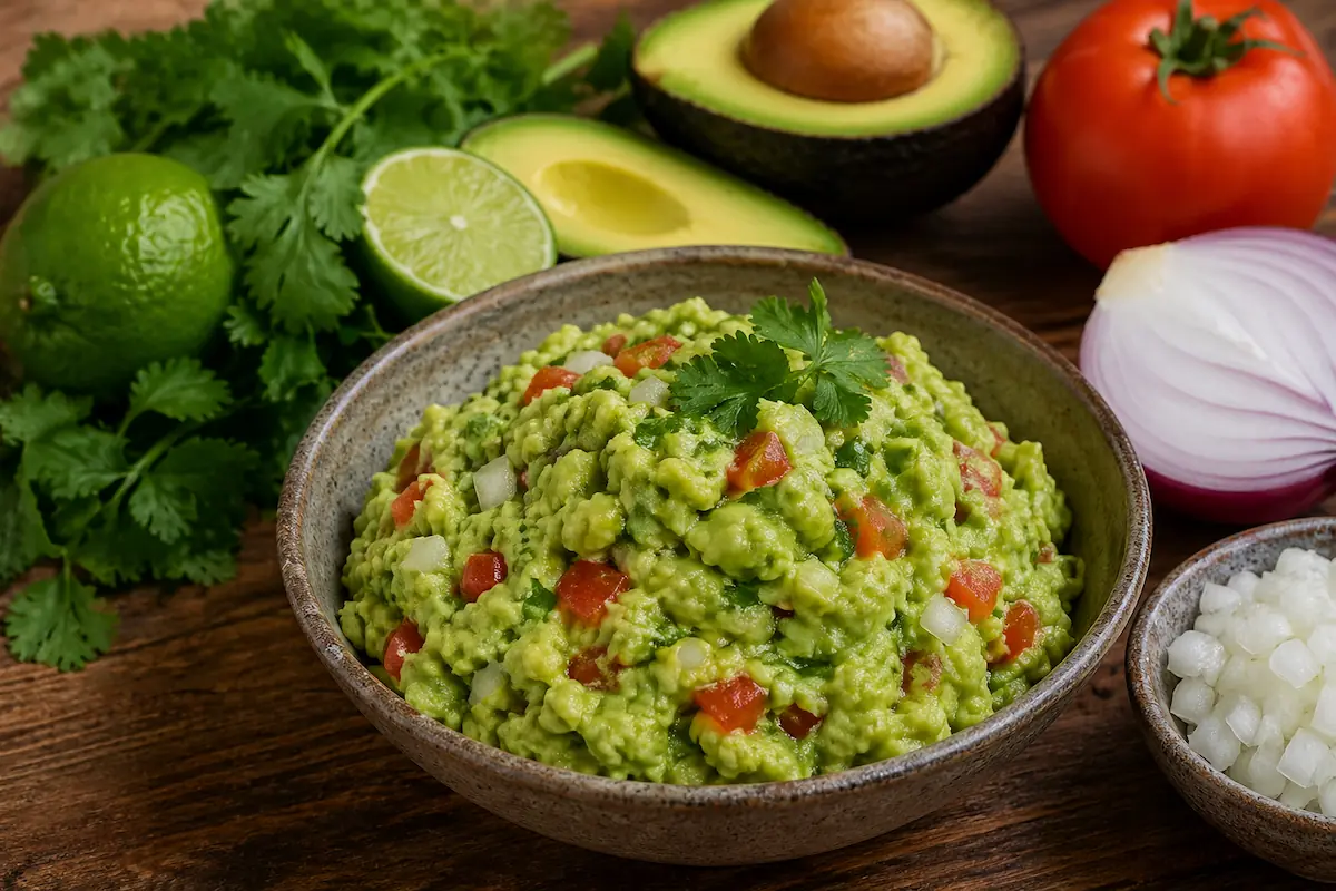 Guacamole casero fácil (receta mexicana auténtica y cremosa)